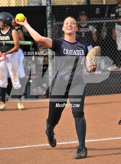 Thumbnail 1 in Northwest Christian vs. Chinle (AIA 3A Play-In) photogallery.