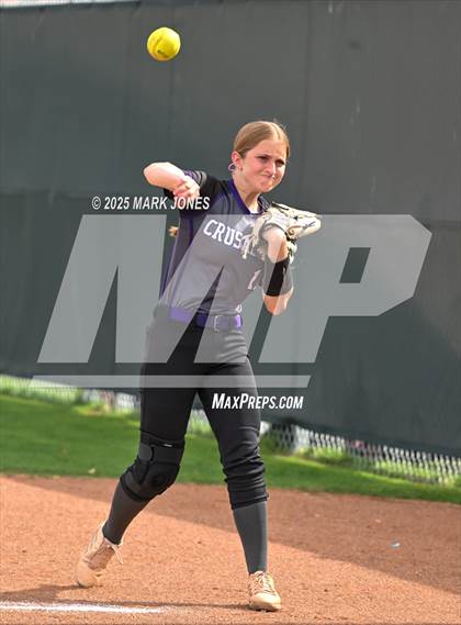 Thumbnail 2 in Northwest Christian vs. Chinle (AIA 3A Play-In) photogallery.