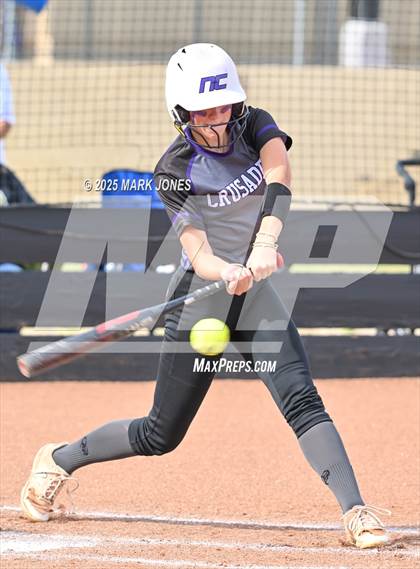 Thumbnail 3 in Northwest Christian vs. Chinle (AIA 3A Play-In) photogallery.
