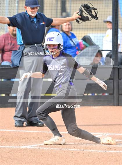 Thumbnail 1 in Northwest Christian vs. Chinle (AIA 3A Play-In) photogallery.