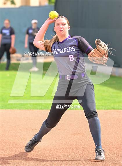 Thumbnail 1 in Northwest Christian vs. Chinle (AIA 3A Play-In) photogallery.