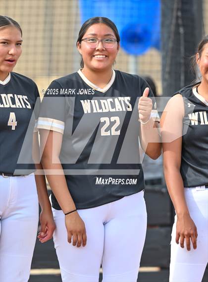 Thumbnail 2 in Northwest Christian vs. Chinle (AIA 3A Play-In) photogallery.