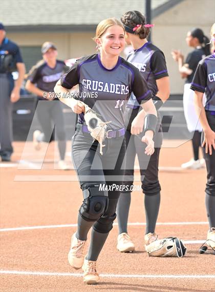 Thumbnail 3 in Northwest Christian vs. Chinle (AIA 3A Play-In) photogallery.