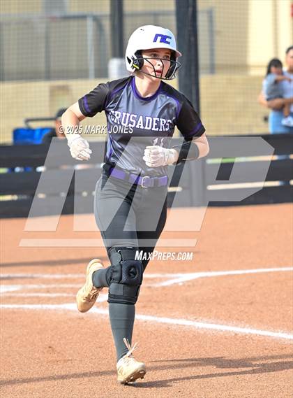 Thumbnail 2 in Northwest Christian vs. Chinle (AIA 3A Play-In) photogallery.