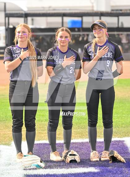 Thumbnail 3 in Northwest Christian vs. Chinle (AIA 3A Play-In) photogallery.