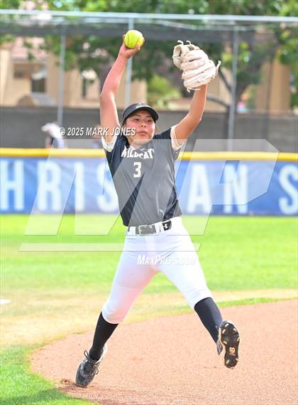 Thumbnail 1 in Northwest Christian vs. Chinle (AIA 3A Play-In) photogallery.