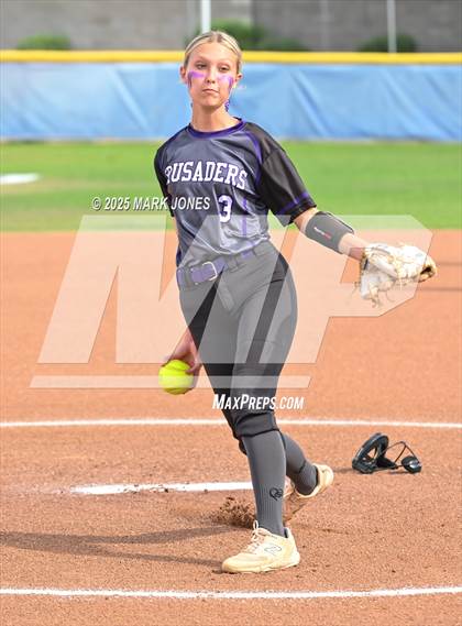 Thumbnail 2 in Northwest Christian vs. Chinle (AIA 3A Play-In) photogallery.