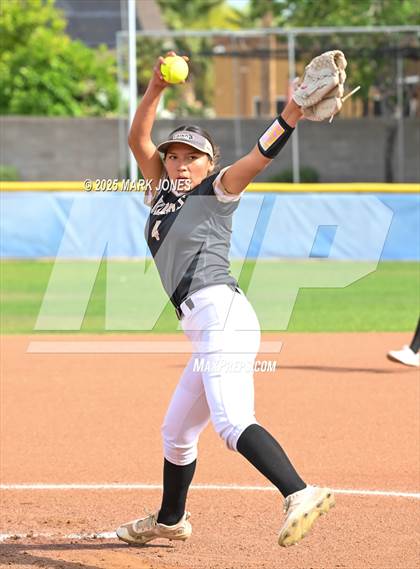 Thumbnail 2 in Northwest Christian vs. Chinle (AIA 3A Play-In) photogallery.