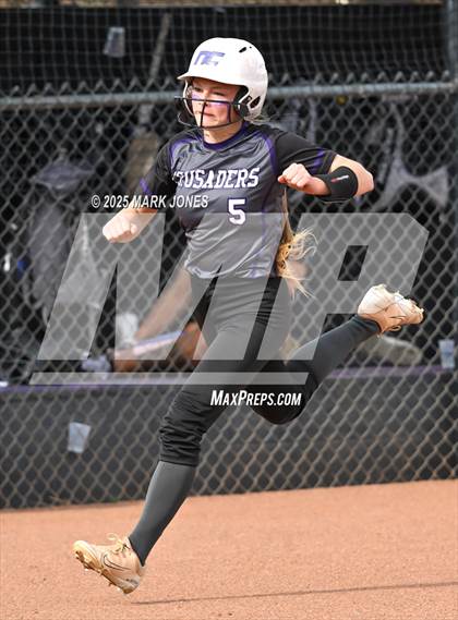 Thumbnail 1 in Northwest Christian vs. Chinle (AIA 3A Play-In) photogallery.