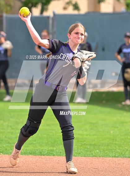 Thumbnail 2 in Northwest Christian vs. Chinle (AIA 3A Play-In) photogallery.