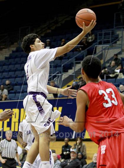 Thumbnail 2 in Salesian vs. Sacramento (MaxPreps MLK Classic) photogallery.