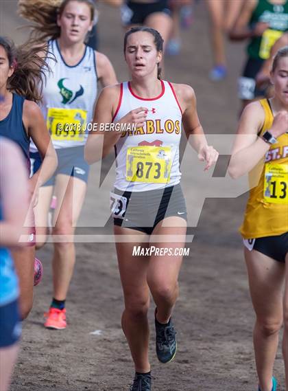 Thumbnail 3 in CIF State Cross Country Championships (Girls D2 Race) photogallery.