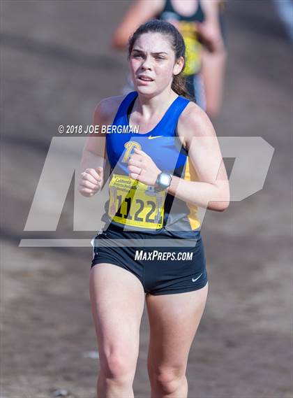 Thumbnail 1 in CIF State Cross Country Championships (Girls D2 Race) photogallery.