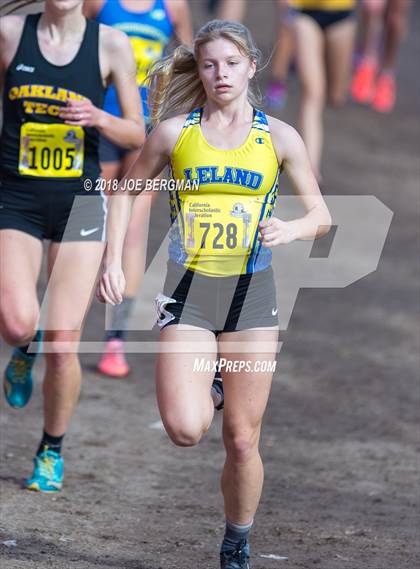 Thumbnail 1 in CIF State Cross Country Championships (Girls D2 Race) photogallery.