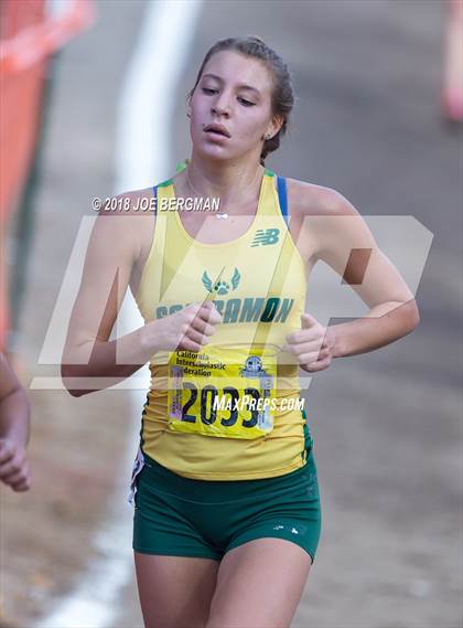 Thumbnail 3 in CIF State Cross Country Championships (Girls D2 Race) photogallery.