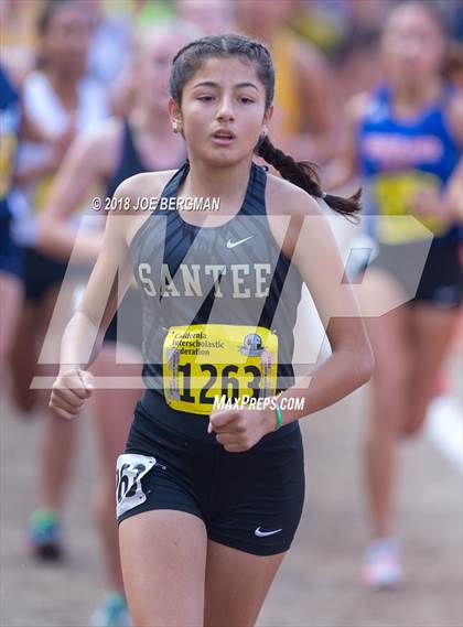 Thumbnail 2 in CIF State Cross Country Championships (Girls D2 Race) photogallery.