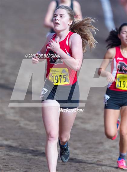 Thumbnail 3 in CIF State Cross Country Championships (Girls D2 Race) photogallery.