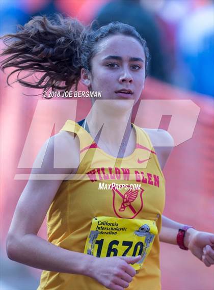 Thumbnail 1 in CIF State Cross Country Championships (Girls D2 Race) photogallery.