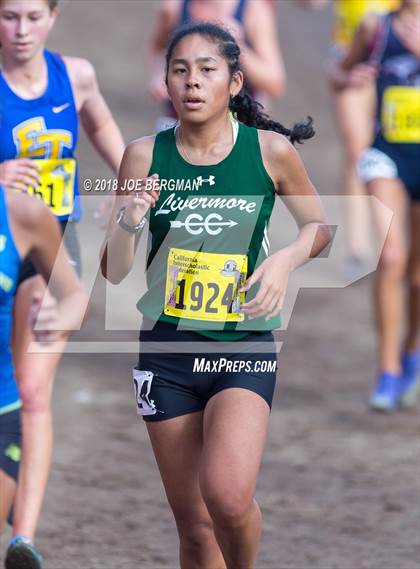 Thumbnail 3 in CIF State Cross Country Championships (Girls D2 Race) photogallery.