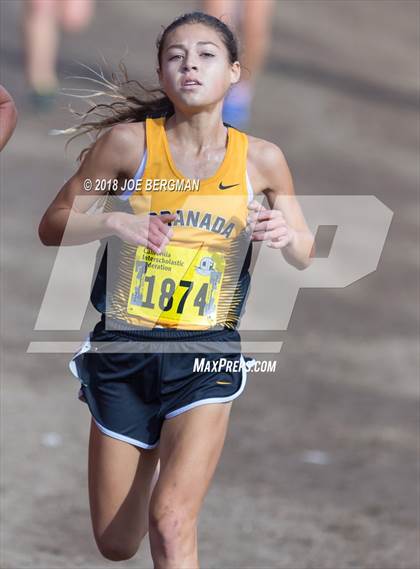 Thumbnail 1 in CIF State Cross Country Championships (Girls D2 Race) photogallery.