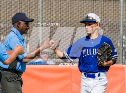 Thumbnail 3 in Smith Valley vs. Indian Springs (NIAA 1A State Championship - Game 1) photogallery.