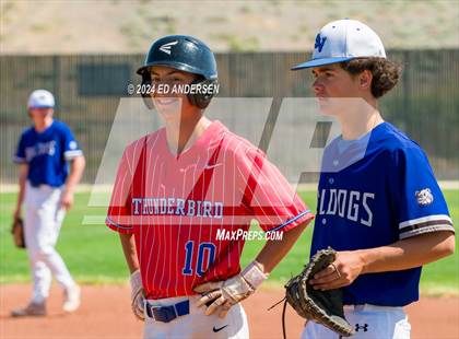 Thumbnail 1 in Smith Valley vs. Indian Springs (NIAA 1A State Championship - Game 1) photogallery.
