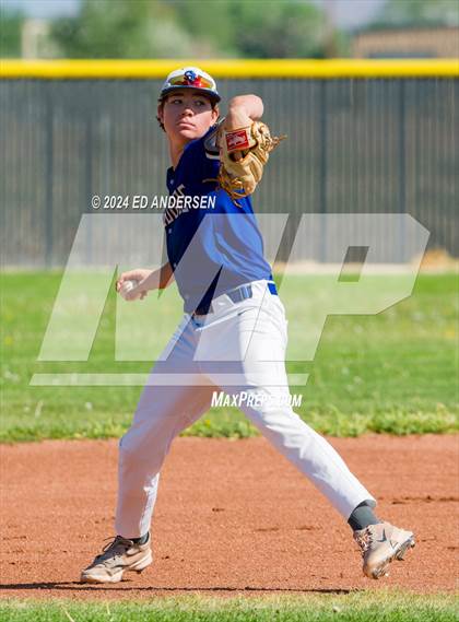 Thumbnail 1 in Smith Valley vs. Indian Springs (NIAA 1A State Championship - Game 1) photogallery.