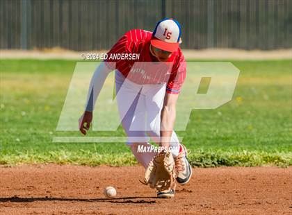 Thumbnail 2 in Smith Valley vs. Indian Springs (NIAA 1A State Championship - Game 1) photogallery.