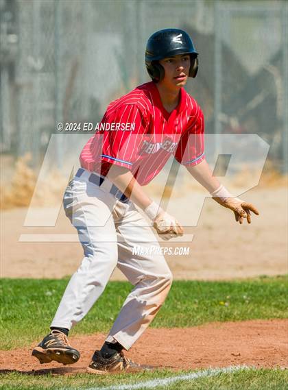 Thumbnail 2 in Smith Valley vs. Indian Springs (NIAA 1A State Championship - Game 1) photogallery.
