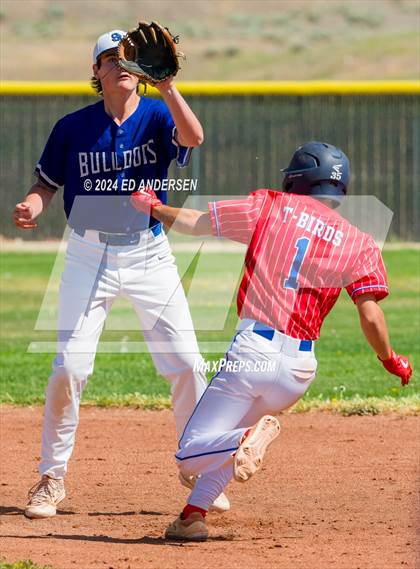 Thumbnail 3 in Smith Valley vs. Indian Springs (NIAA 1A State Championship - Game 1) photogallery.