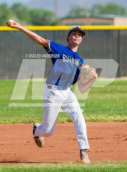 Thumbnail 2 in Smith Valley vs. Indian Springs (NIAA 1A State Championship - Game 1) photogallery.