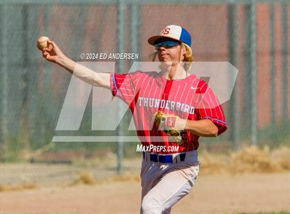 Thumbnail 3 in Smith Valley vs. Indian Springs (NIAA 1A State Championship - Game 1) photogallery.