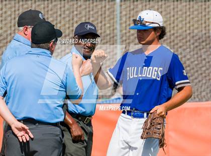 Thumbnail 2 in Smith Valley vs. Indian Springs (NIAA 1A State Championship - Game 1) photogallery.