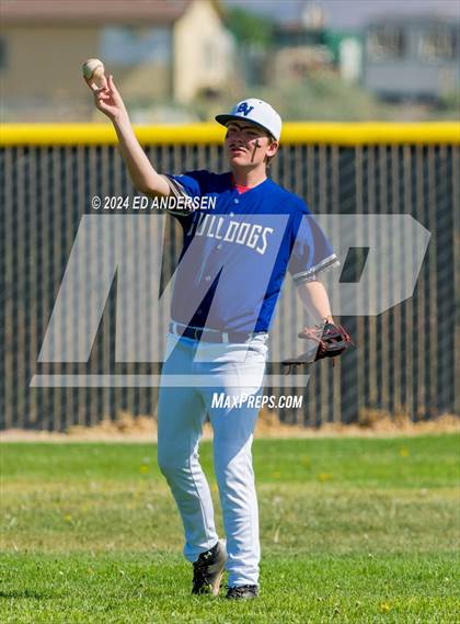Thumbnail 2 in Smith Valley vs. Indian Springs (NIAA 1A State Championship - Game 1) photogallery.