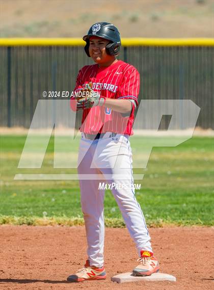 Thumbnail 3 in Smith Valley vs. Indian Springs (NIAA 1A State Championship - Game 1) photogallery.