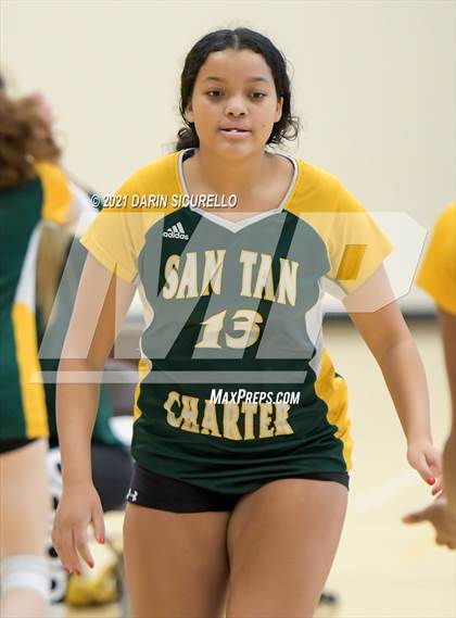 Thumbnail 3 in San Tan Charter vs Leading Edge (EPIC Tournament Chandler Prep Invite) photogallery.