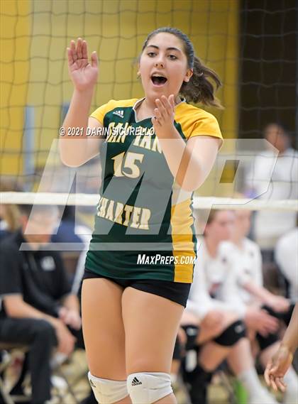 Thumbnail 1 in San Tan Charter vs Leading Edge (EPIC Tournament Chandler Prep Invite) photogallery.