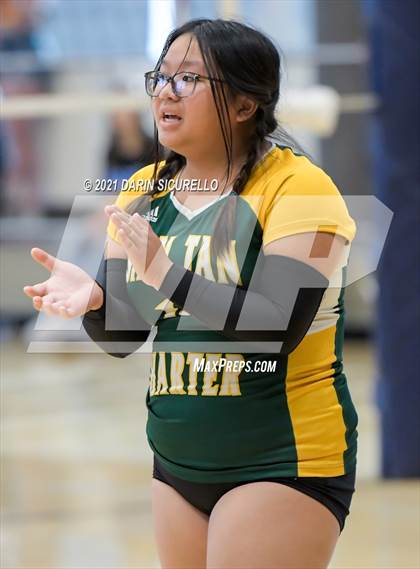 Thumbnail 1 in San Tan Charter vs Leading Edge (EPIC Tournament Chandler Prep Invite) photogallery.