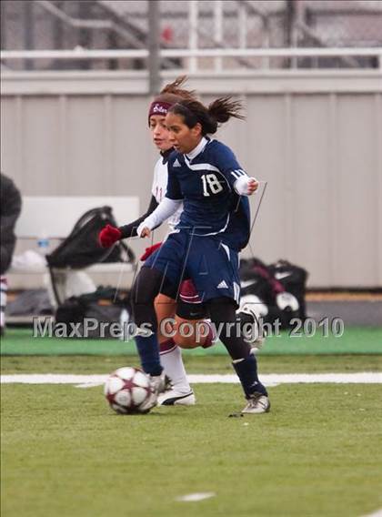 Thumbnail 3 in Pearland vs Cypress Ridge (Pearland ISD Soccer Shootout) photogallery.