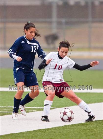 Thumbnail 3 in Pearland vs Cypress Ridge (Pearland ISD Soccer Shootout) photogallery.