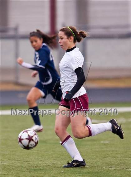 Thumbnail 2 in Pearland vs Cypress Ridge (Pearland ISD Soccer Shootout) photogallery.