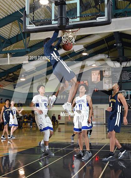 Thumbnail 2 in Inderkum vs. Capital Christian (Adidas Challenge) photogallery.
