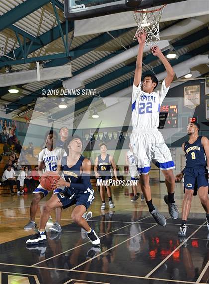 Thumbnail 3 in Inderkum vs. Capital Christian (Adidas Challenge) photogallery.