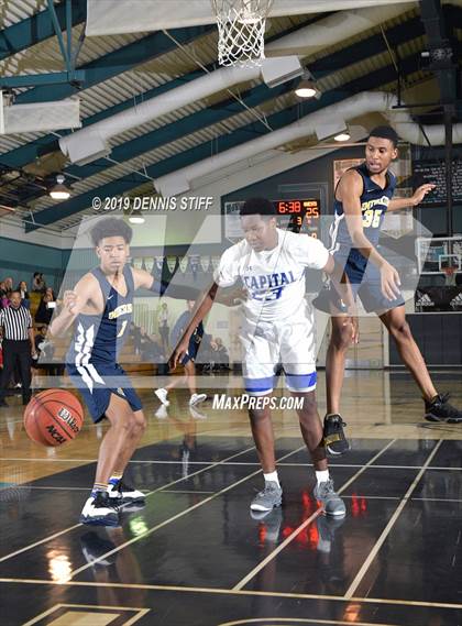Thumbnail 2 in Inderkum vs. Capital Christian (Adidas Challenge) photogallery.