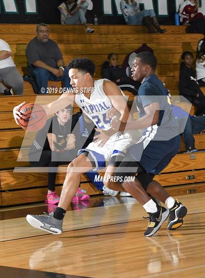 Thumbnail 1 in Inderkum vs. Capital Christian (Adidas Challenge) photogallery.