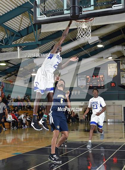 Thumbnail 3 in Inderkum vs. Capital Christian (Adidas Challenge) photogallery.