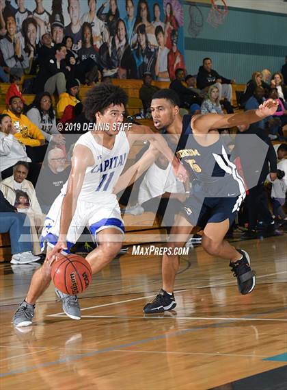 Thumbnail 1 in Inderkum vs. Capital Christian (Adidas Challenge) photogallery.