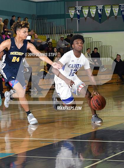 Thumbnail 3 in Inderkum vs. Capital Christian (Adidas Challenge) photogallery.