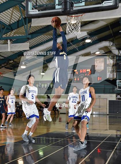 Thumbnail 3 in Inderkum vs. Capital Christian (Adidas Challenge) photogallery.