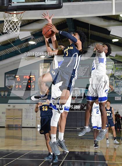 Thumbnail 1 in Inderkum vs. Capital Christian (Adidas Challenge) photogallery.